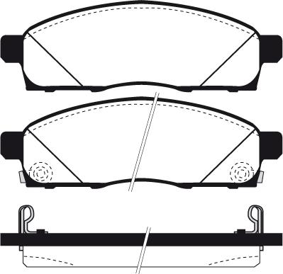 Raicam RA.1120.0 - Тормозные колодки, дисковые, комплект autospares.lv