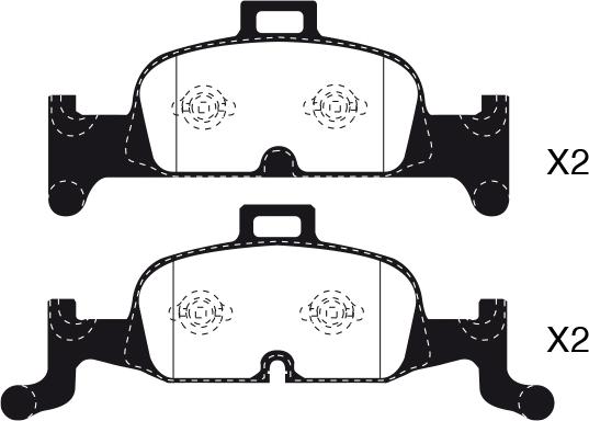 Raicam RA.1336.0 - Тормозные колодки, дисковые, комплект autospares.lv