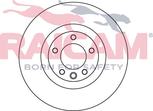 Raicam RD01488 - Тормозной диск autospares.lv