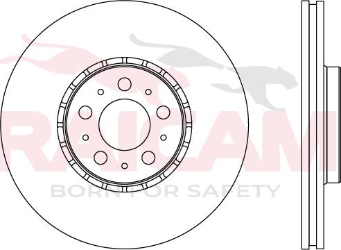 Raicam RD01513 - Тормозной диск autospares.lv