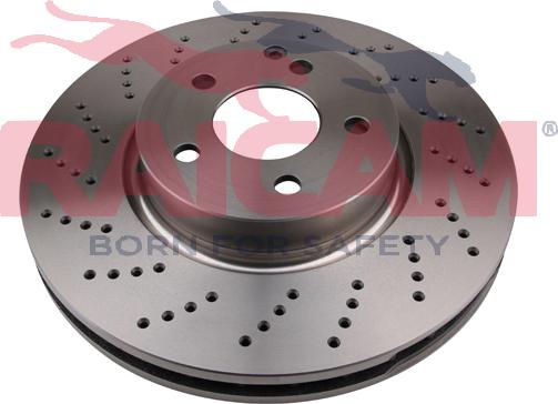Raicam RD01075 - Тормозной диск autospares.lv