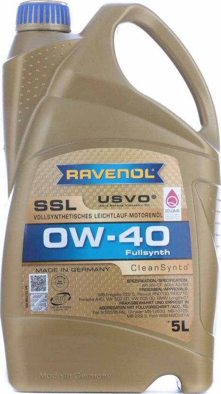 Ravenol 1111108 - Моторное масло autospares.lv