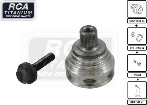 RCA France AA09 - Шарнирный комплект, ШРУС, приводной вал autospares.lv