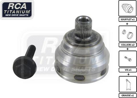 RCA France AA05 - Шарнирный комплект, ШРУС, приводной вал autospares.lv