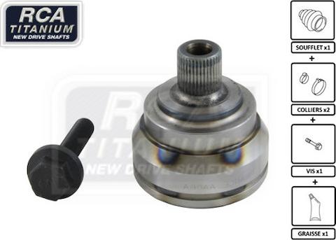 RCA France AA06 - Шарнирный комплект, ШРУС, приводной вал autospares.lv