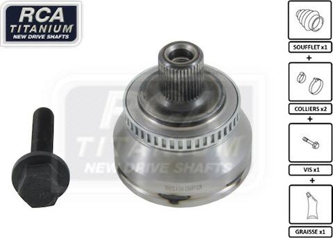 RCA France AA01A - Шарнирный комплект, ШРУС, приводной вал autospares.lv