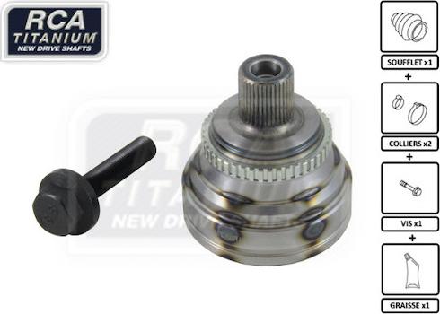 RCA France AA10A - Шарнирный комплект, ШРУС, приводной вал autospares.lv