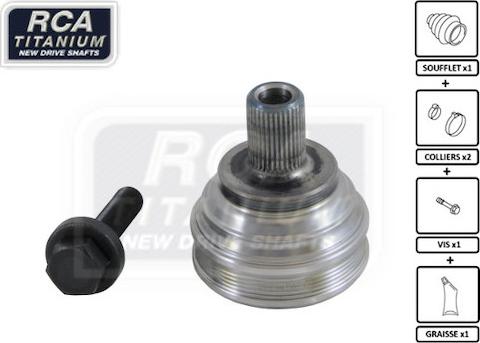 RCA France AA86 - Шарнирный комплект, ШРУС, приводной вал autospares.lv