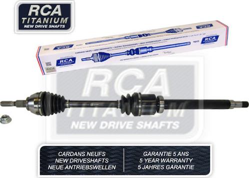 RCA France AF931N - Приводной вал autospares.lv