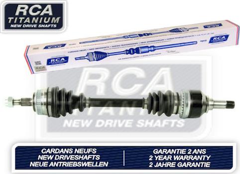 RCA France AM124AN - Приводной вал autospares.lv