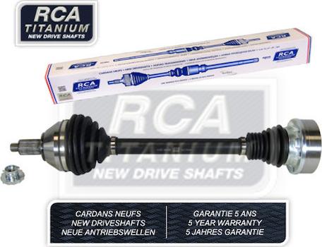 RCA France AV606N - Приводной вал autospares.lv