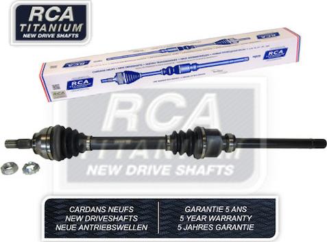 RCA France C943N - Приводной вал autospares.lv