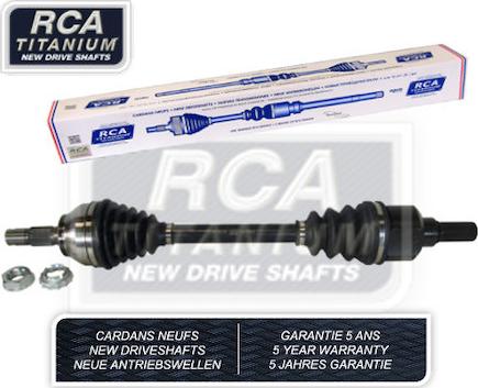 RCA France C942N - Приводной вал autospares.lv