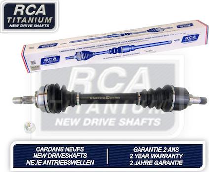 RCA France C911N - Приводной вал autospares.lv