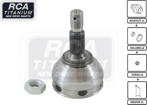 RCA France CI91 - Шарнирный комплект, ШРУС, приводной вал autospares.lv