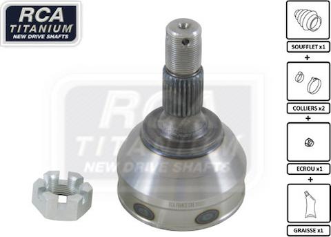 RCA France CI05 - Шарнирный комплект, ШРУС, приводной вал autospares.lv