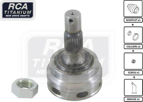 RCA France CI01 - Шарнирный комплект, ШРУС, приводной вал autospares.lv