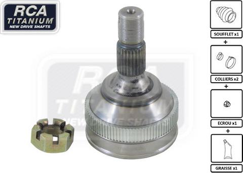 RCA France CI02A2 - Шарнирный комплект, ШРУС, приводной вал autospares.lv