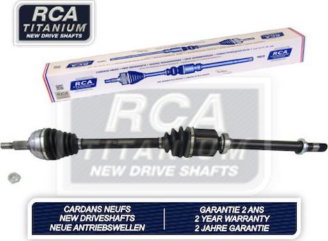 RCA France DA801AN - Приводной вал autospares.lv