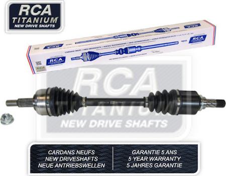 RCA France DA700N - Приводной вал autospares.lv