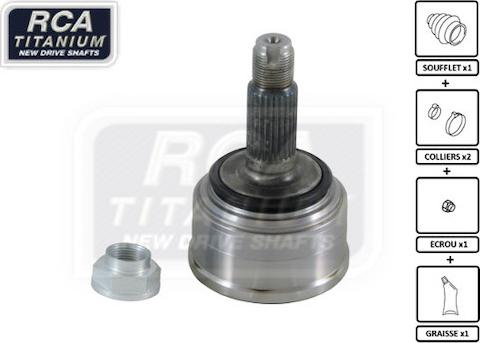 RCA France HO20 - Шарнирный комплект, ШРУС, приводной вал autospares.lv