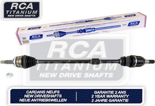 RCA France KI804N - Приводной вал autospares.lv