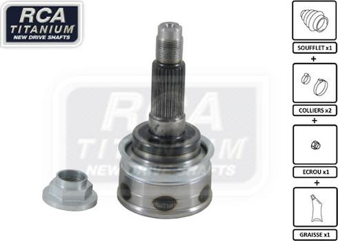 RCA France MA08 - Шарнирный комплект, ШРУС, приводной вал autospares.lv