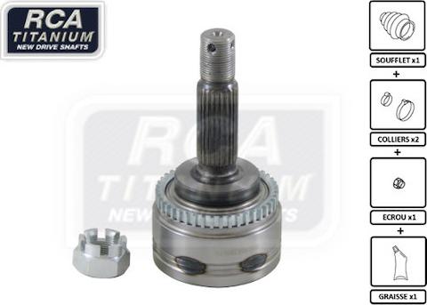 RCA France MI40A - Шарнирный комплект, ШРУС, приводной вал autospares.lv