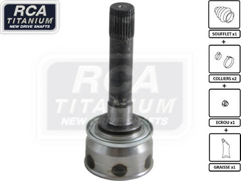 RCA France MI100 - Шарнирный комплект, ШРУС, приводной вал autospares.lv