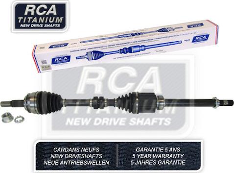 RCA France NI947N - Приводной вал autospares.lv