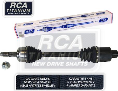 RCA France OA731N - Приводной вал autospares.lv