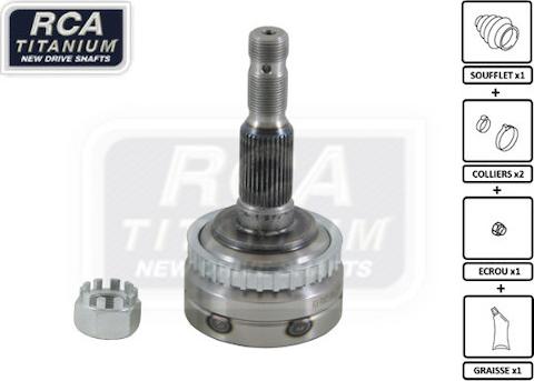 RCA France OP81A - Шарнирный комплект, ШРУС, приводной вал autospares.lv