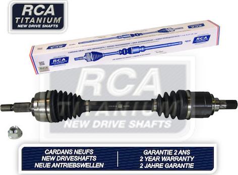 RCA France R967N - Приводной вал autospares.lv