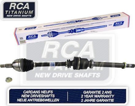 RCA France R931AN - Приводной вал autospares.lv