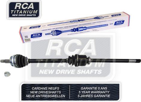 RCA France R291AN - Приводной вал autospares.lv