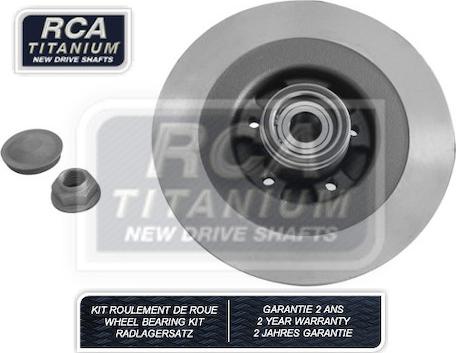 RCA France RCABK16 - Тормозной диск autospares.lv