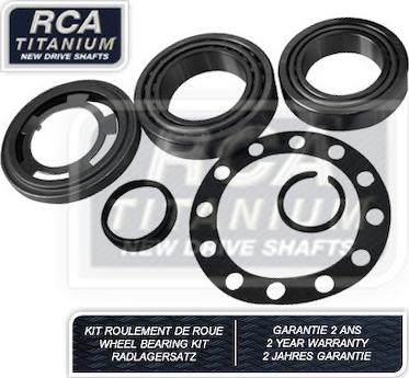 RCA France RCAK1445 - Подшипник ступицы колеса, комплект autospares.lv