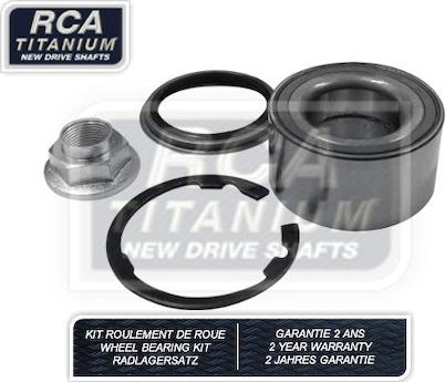 RCA France RCAK1488 - Подшипник ступицы колеса, комплект autospares.lv