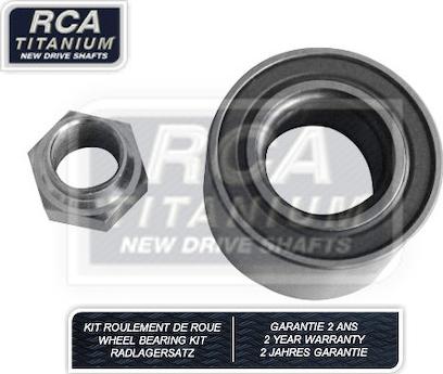 RCA France RCAK1520 - Подшипник ступицы колеса, комплект autospares.lv