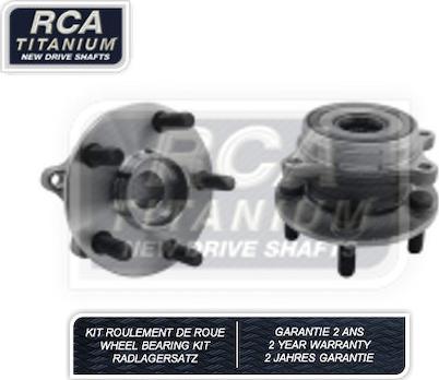 RCA France RCAK1528 - Подшипник ступицы колеса, комплект autospares.lv