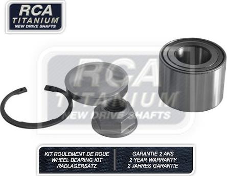 RCA France RCAK1044 - Подшипник ступицы колеса, комплект autospares.lv