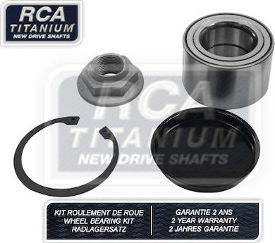 RCA France RCAK1040 - Подшипник ступицы колеса, комплект autospares.lv