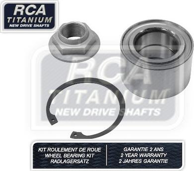 RCA France RCAK1048 - Подшипник ступицы колеса, комплект autospares.lv