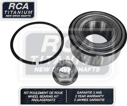 RCA France RCAK1050 - Подшипник ступицы колеса, комплект autospares.lv