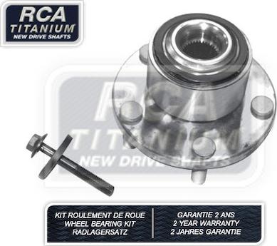 RCA France RCAK1051 - Подшипник ступицы колеса, комплект autospares.lv