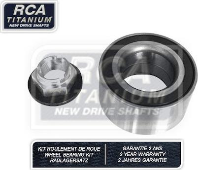 RCA France RCAK1063 - Подшипник ступицы колеса, комплект autospares.lv