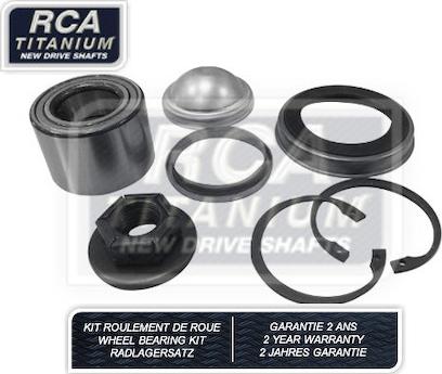 RCA France RCAK1015 - Подшипник ступицы колеса, комплект autospares.lv