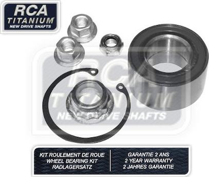 RCA France RCAK1016 - Подшипник ступицы колеса, комплект autospares.lv