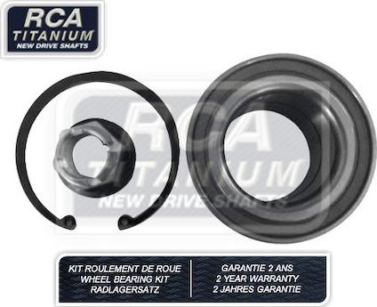 RCA France RCAK1017 - Подшипник ступицы колеса, комплект autospares.lv