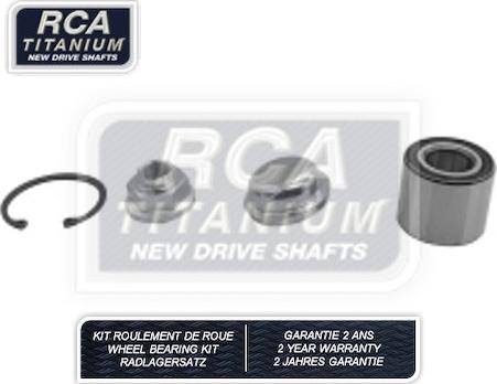 RCA France RCAK1190 - Подшипник ступицы колеса, комплект autospares.lv